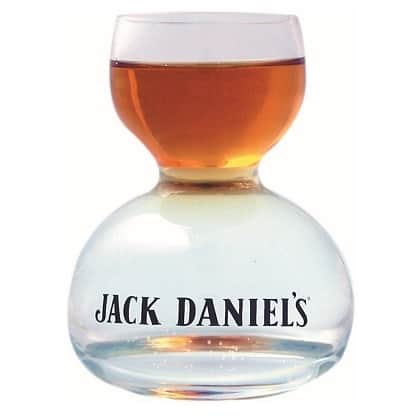  Jack Daniels Double Bubble Shot Glass 