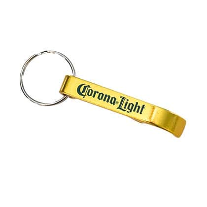  Corona Light Yellow Wrench Keychain Bottle Opener 