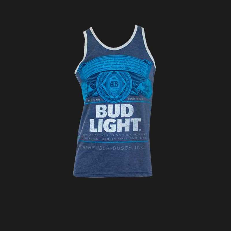 3XL Bud Fans Navy Dilly Dilly King of Beers Light Tank Vest Top Summer 2018 in Sizes S 